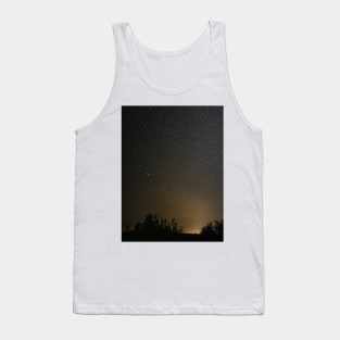 Clear sky night with starts Tank Top